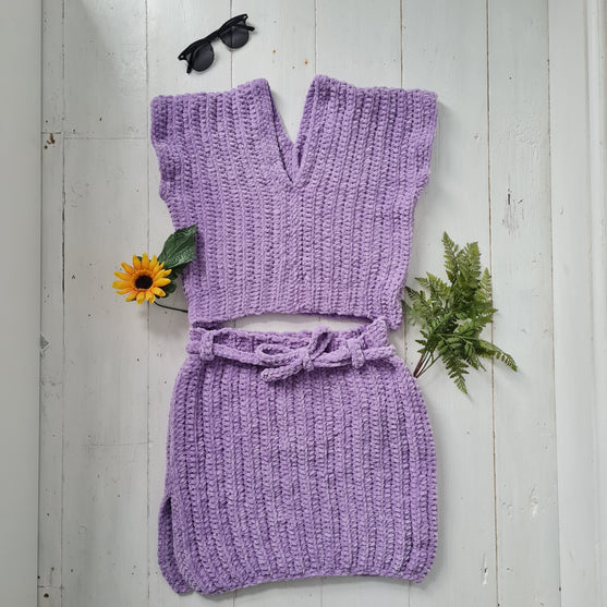 Lauren - Débardeur et jupe
3