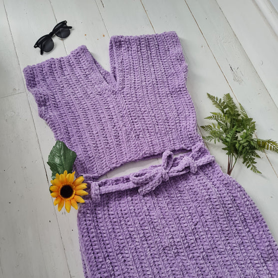 Lauren - Débardeur et jupe
4