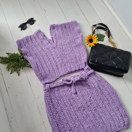 Lauren - Débardeur et jupe
2