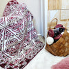 Aztecana - Couverture Crochet Mosaïque
1