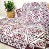 Aztecana - Couverture Crochet Mosaïque
3