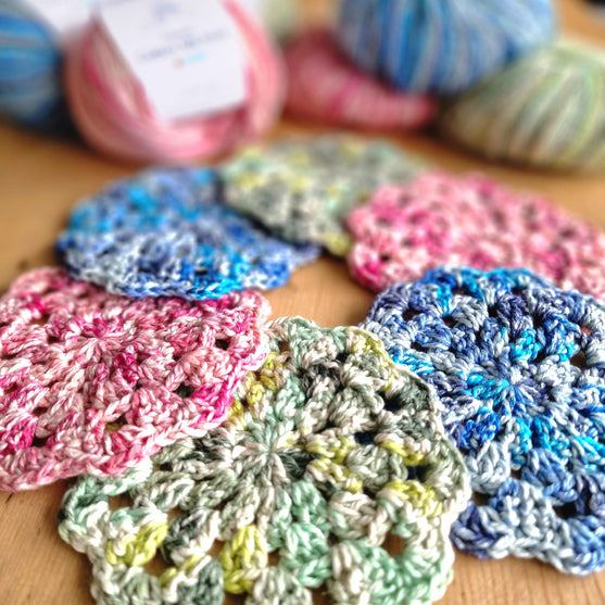 Silk Print Flower - Sous-verres
4