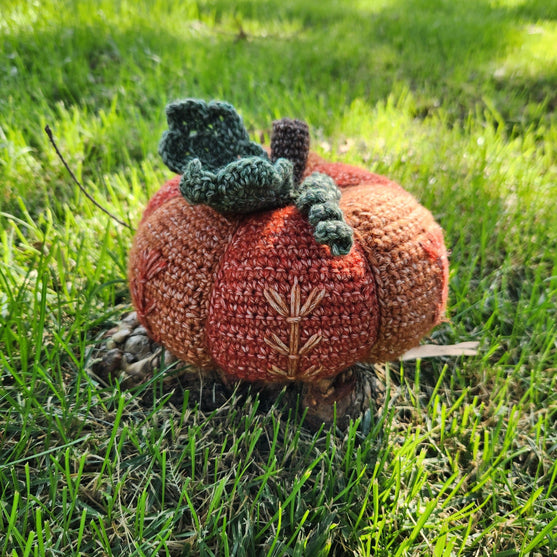 Embroidered Fall Pumpkin
2