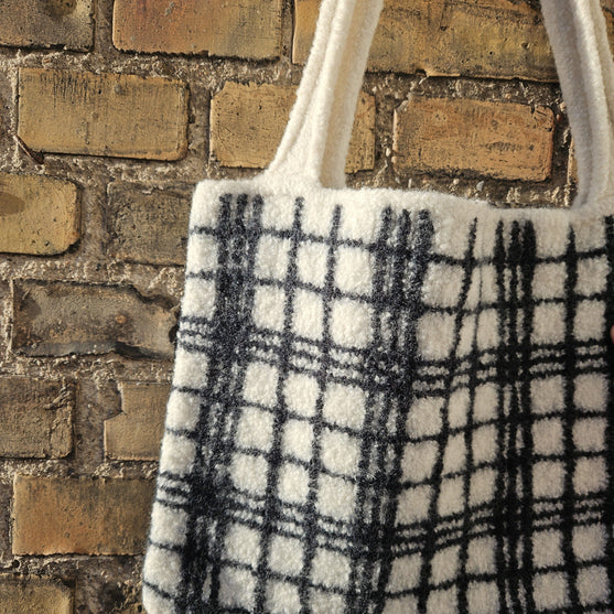 Mostly-for-shopping - Felted Tote Bag
3