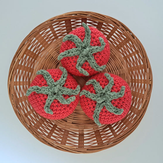 Vegetables - Tomato, eggplant and bell pepper
3