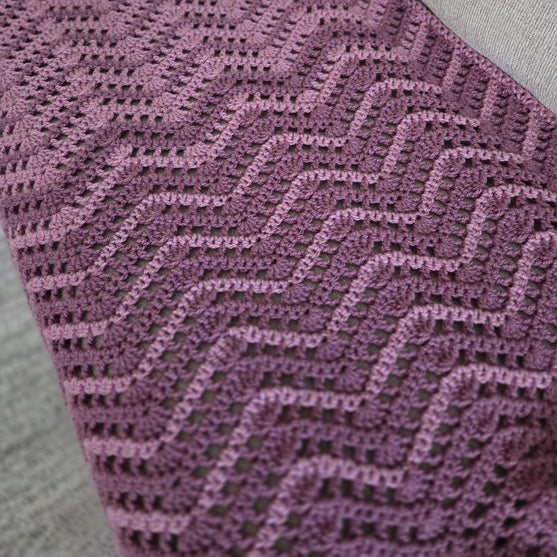 Eyelet Chevron - Blanket
2
