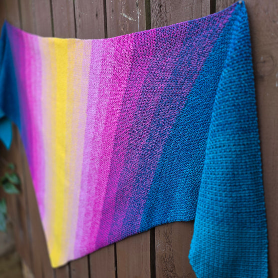 Magic Moss Stitch - Shawl
4