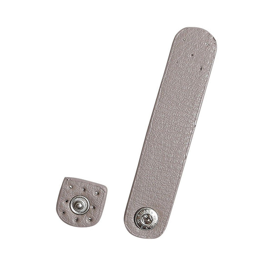 Sangle et attache avec bouton-pression en cuir PU 9 x 1,8 cm - Go Handmade
3