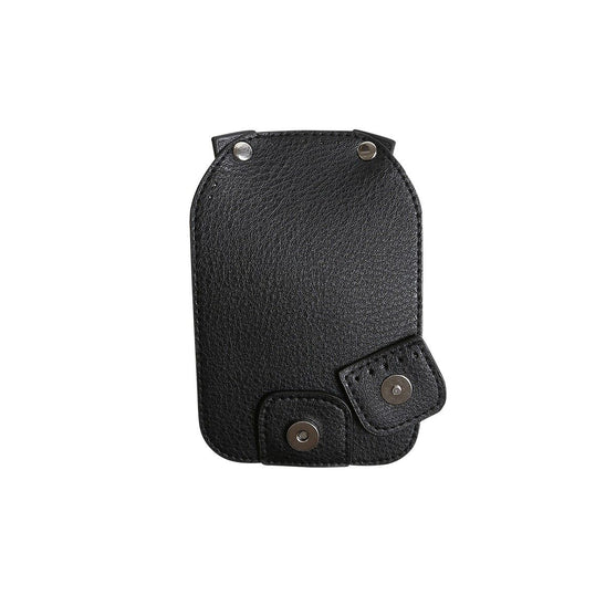 Bag Flap w/Magnetic Button - Black/Silver - Go Handmade
6