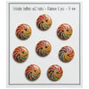 Boutons arc-en-ciel - 15 mm - Go Handmade
1