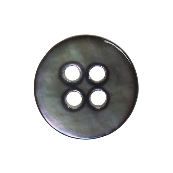 Buttons - Mother-of-pearl - Black - Go Handmade
2