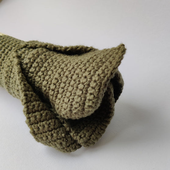 Poireau - Jouet au crochet
2