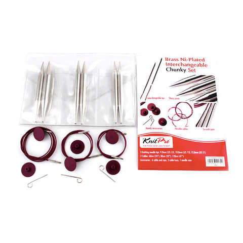 Nova Metal Interchangeable Circular Needles Set - KnitPro
1