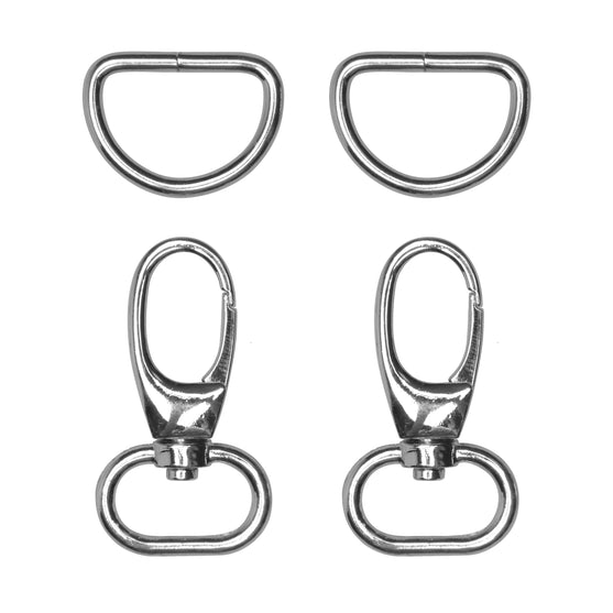 Lobster lock w/ D-rings - Go Handmade
1