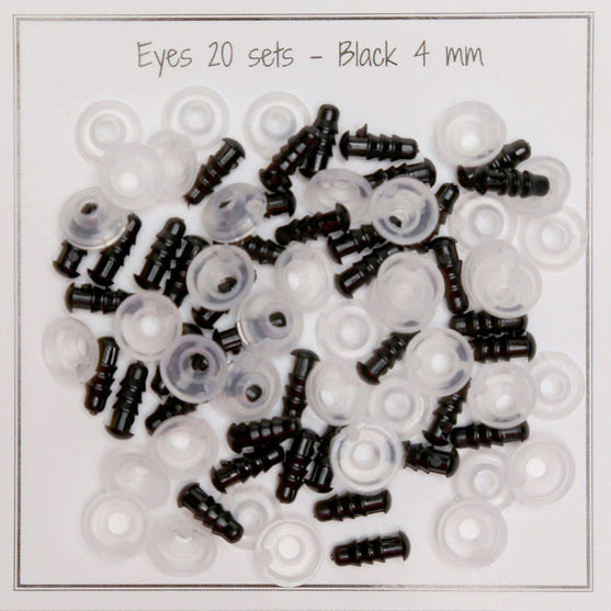 Yeux de sécurité - 4 mm - Go Handmade
1