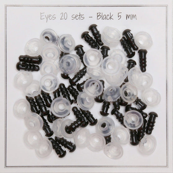 Yeux de sécurité - 5 mm - Go Handmade
1