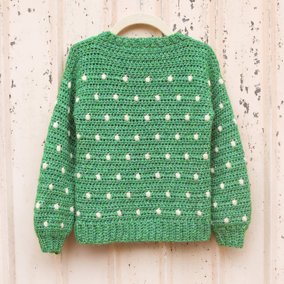 Cotton Candy Dot - Children’s Sweater
2