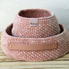 Moss Stitch Panier pour fonds en simili cuir - universel
3