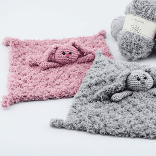 Teddy Snuggle Rag - Rabbit