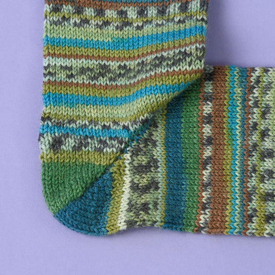Technique des chaussettes au tricot
5