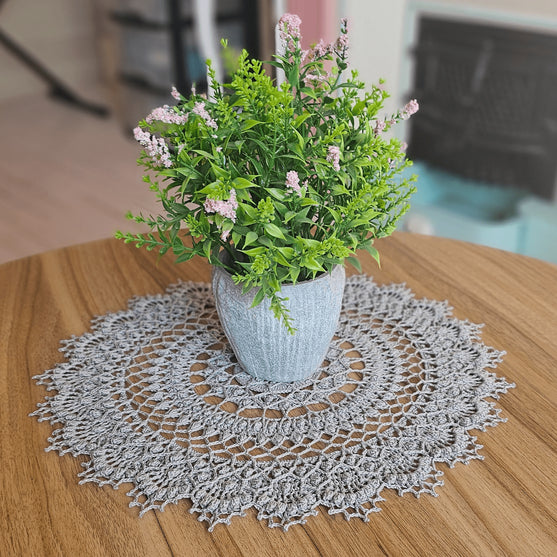 Amelie Textured Mandala - Doily
4