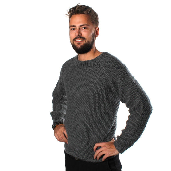 Asger Sweater in Seed Stitch
1