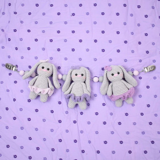Baby Bunnies – Girls -  Guirlande de Landau
2