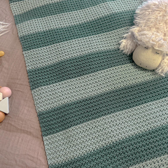 Grooved Baby Blanket
2