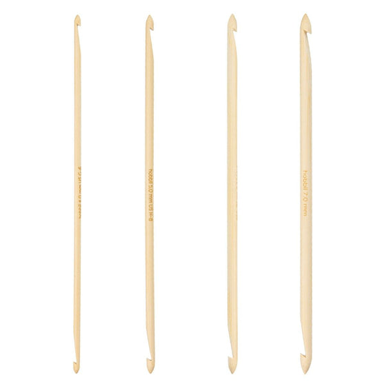 Bamboo Double Ended Tunisian Crochet Hook Set - 20 cm (8 in) - Hobbii
1