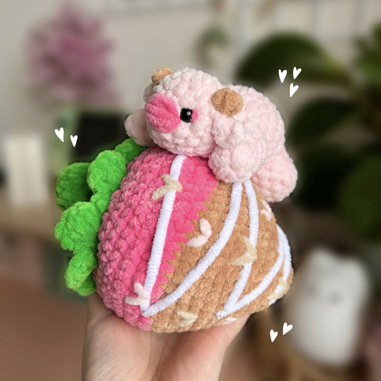 Cow on a Strawberry
1