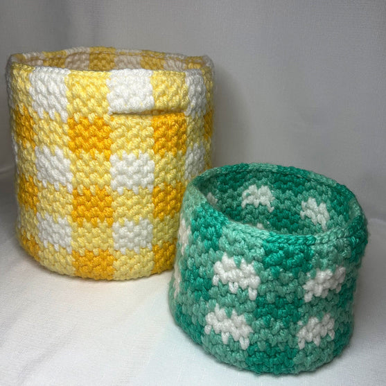 Vichy - Basket set
1