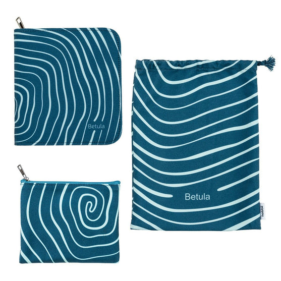 Set d'aiguilles circulaires interchangeables Betula Deluxe - Cerulean - Hobbii
7