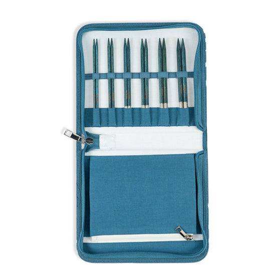 Set d'aiguilles circulaires interchangeables Betula Essential - Cerulean - Hobbii
8