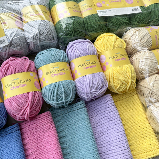 Black Friday Chenille Color Pack (Édition Limitée) - Hobbii
2