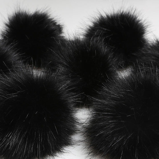 Pompon - Noir - Go Handmade
2