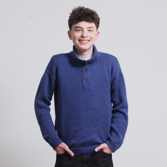 Willi - Sweater with zipper
1