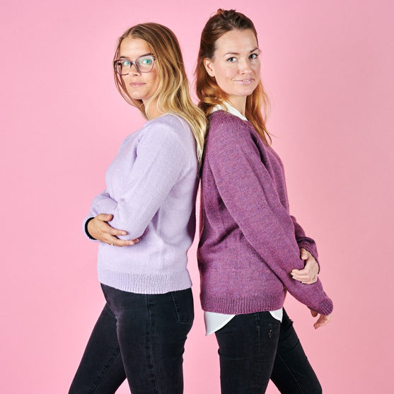 Bodil - Top-down Sweater
6