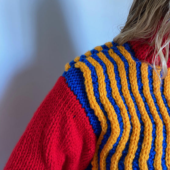 Big Zig - Cable knit sweater
4