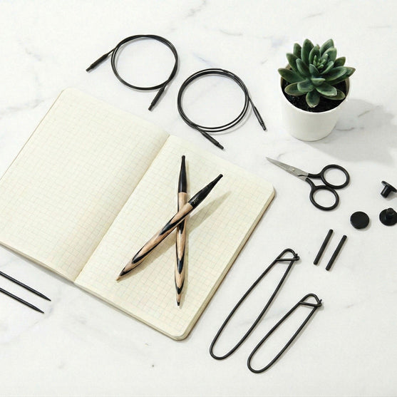Chérie - Set d’aiguilles circulaires interchangeables - KnitPro
5
