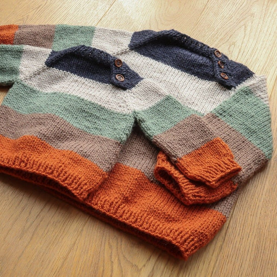 Paint Colorblock - Children’s Sweater
6