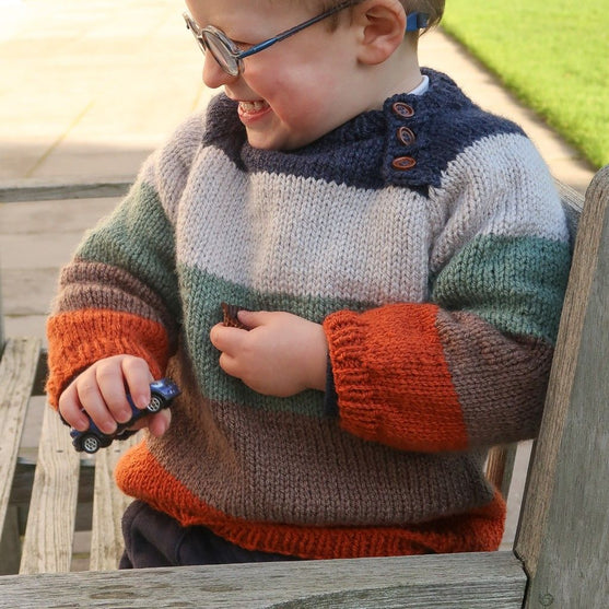 Paint Colorblock - Children’s Sweater
3