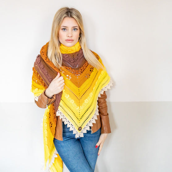 Golden Harvest - Shawl
1
