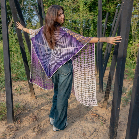 Abstract Allure - Shawl
4