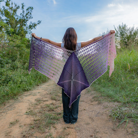 Abstract Allure - Shawl
2