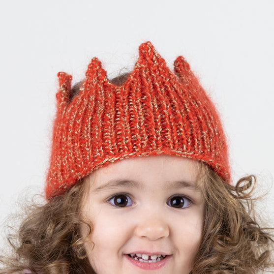 Knitted Crown - Headband
2