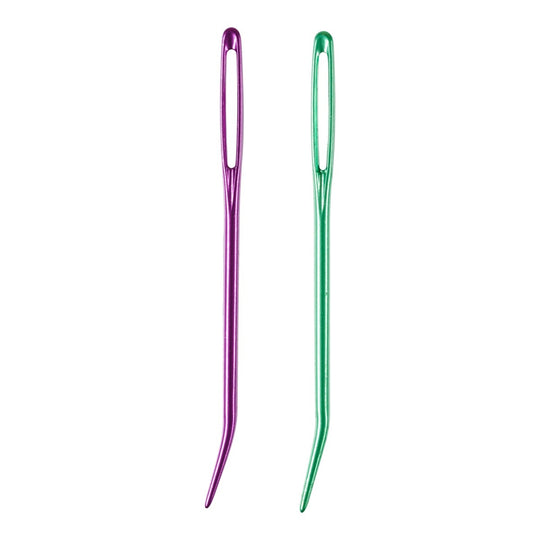 Wool Needles/Darning Needles with a Curved & Blunt Tip - Hobbii