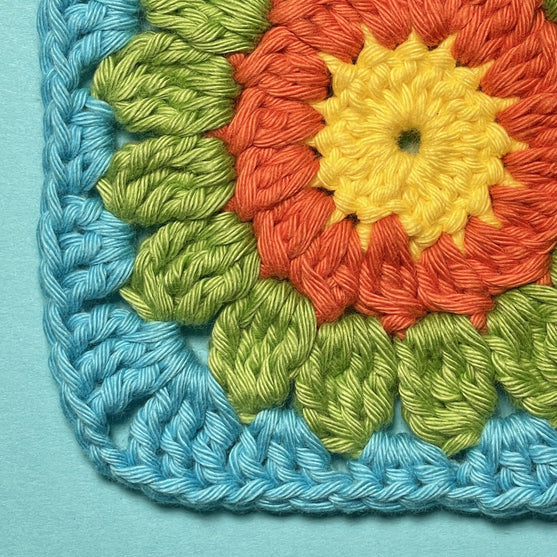 Hobbii Granny Square - Sunflower
4