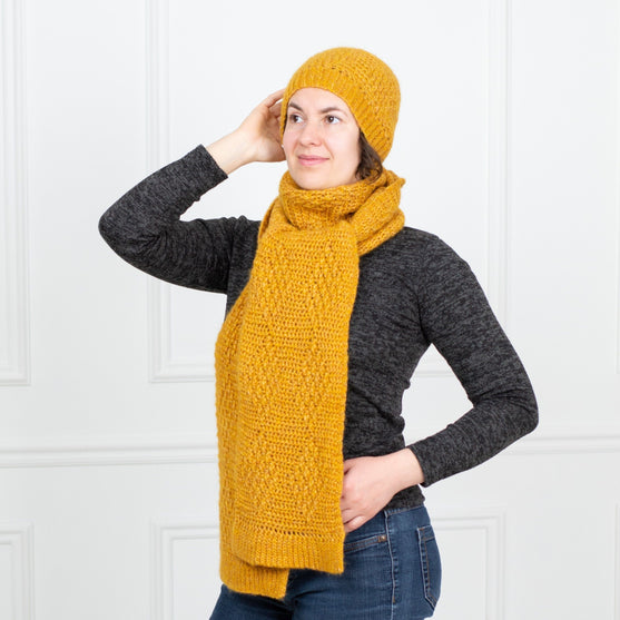 Beehive - Écharpe et bonnet
2