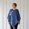 Autumn Waves - Poncho - Plus Size - Evergreen
1