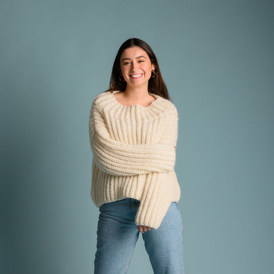 Naomi - Pull Brioche
2